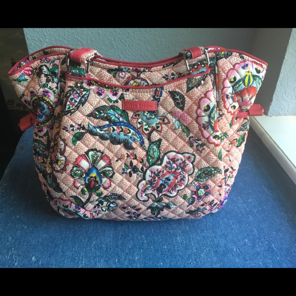 Vera Bradley Iconic Glenna Satchel